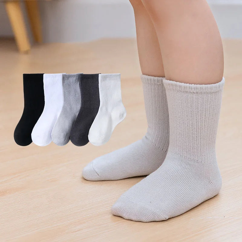 5 Pairs Crew socks