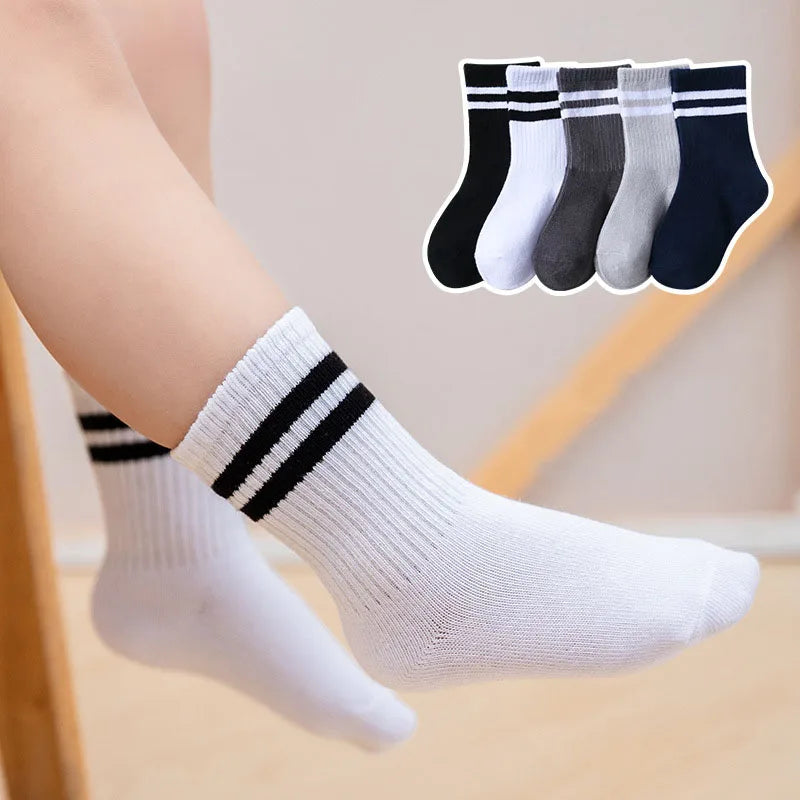 5 Pairs Crew socks